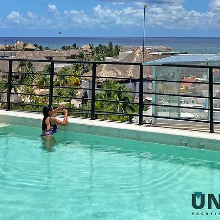 1 Block To The Beach 2Br 6Pax Rooftop Pool King Bed Playa del Carmen Exterior foto