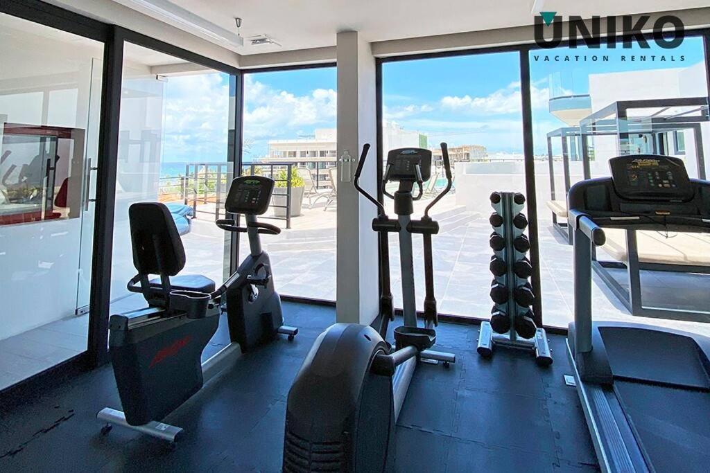 1 Block To The Beach 2Br 6Pax Rooftop Pool King Bed Playa del Carmen Exterior foto
