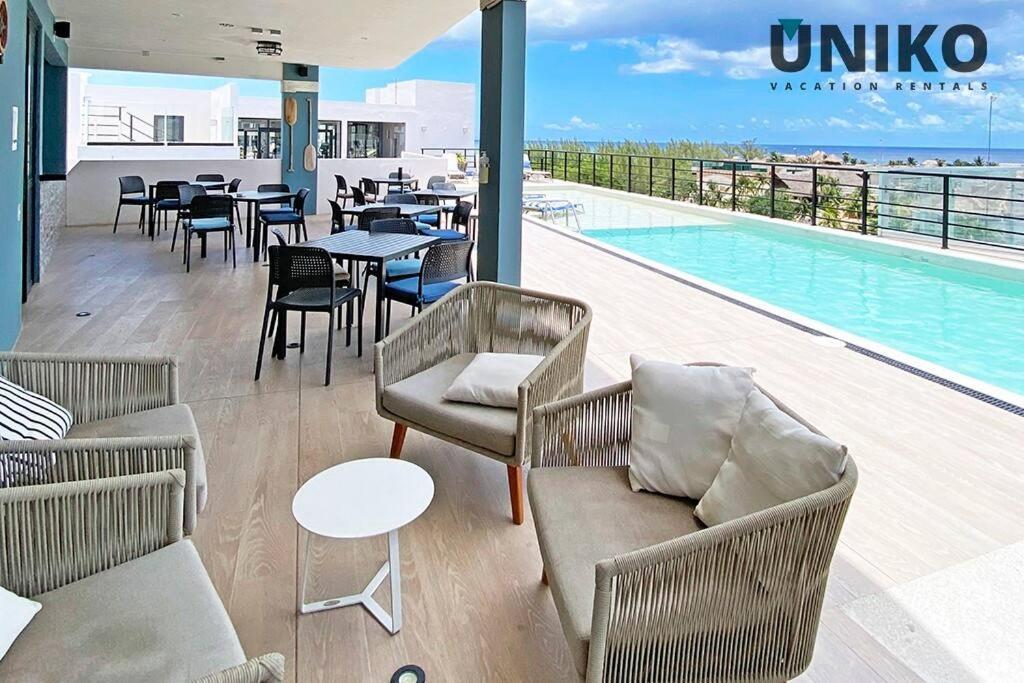 1 Block To The Beach 2Br 6Pax Rooftop Pool King Bed Playa del Carmen Exterior foto