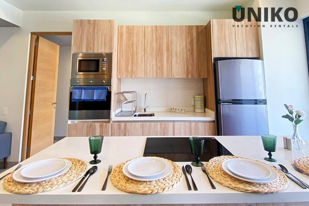1 Block To The Beach 2Br 6Pax Rooftop Pool King Bed Playa del Carmen Exterior foto