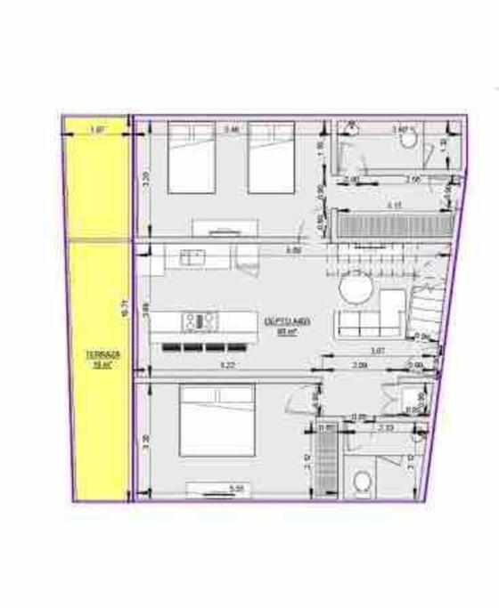 1 Block To The Beach 2Br 6Pax Rooftop Pool King Bed Playa del Carmen Exterior foto